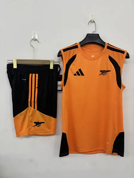 Arsenal Orange Tank Top Training Suit S-3X — 2026/27