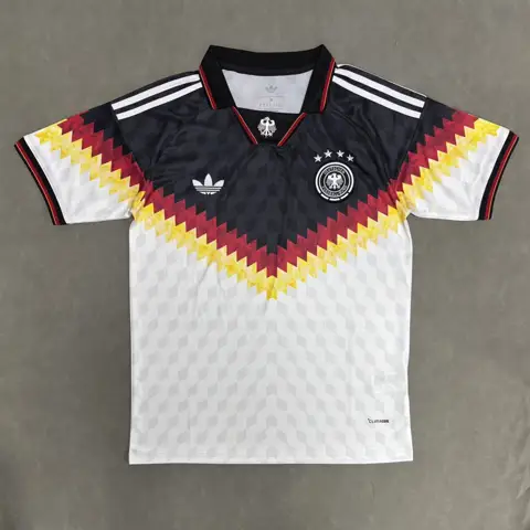 Germany retro style jersey white — 2026/27