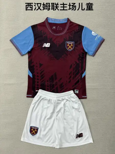 West Ham United Home kid kits — 2026/27
