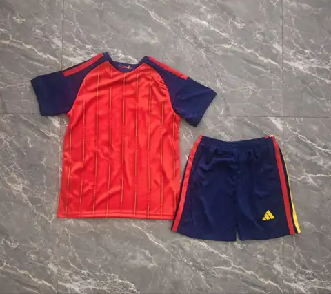 Spain home 2 stars kid kits — 2026/27
