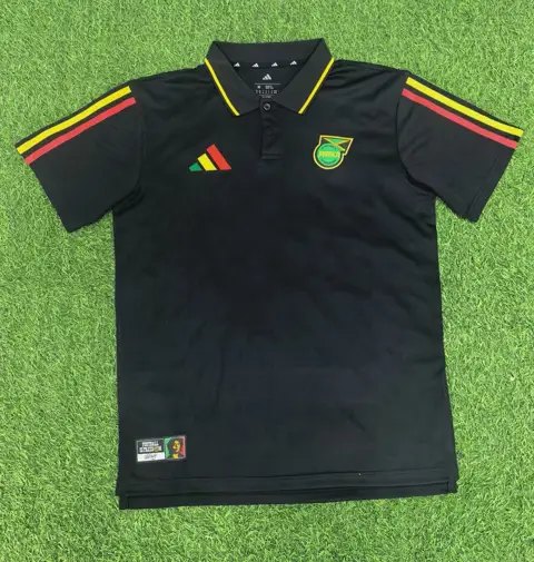 Jamaica Black Polo — 2026/27