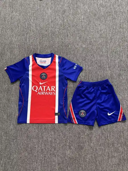 PSG Paris home kid kits — 2026/27