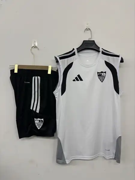 Sevilla white vest training suit — 2026/27