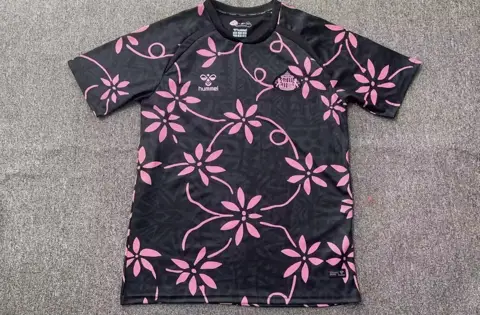 Sunderland black training jersey — 2026/27