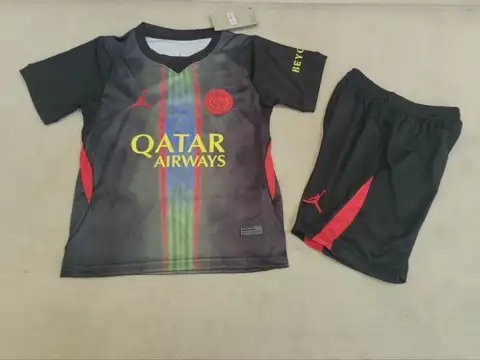 PSG Paris third away children's kit — 2026/27