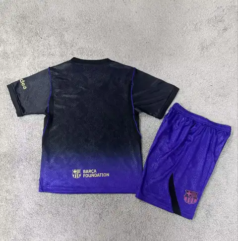 Barcelona away children's kit — 2026/27