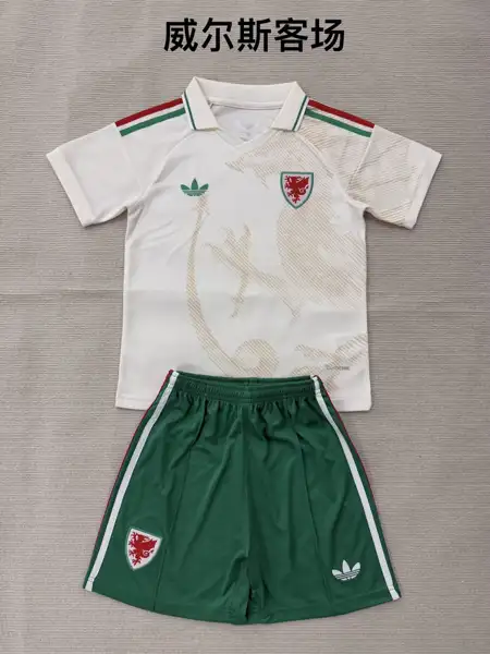 Wales away adult _ kid kits — 2026/27