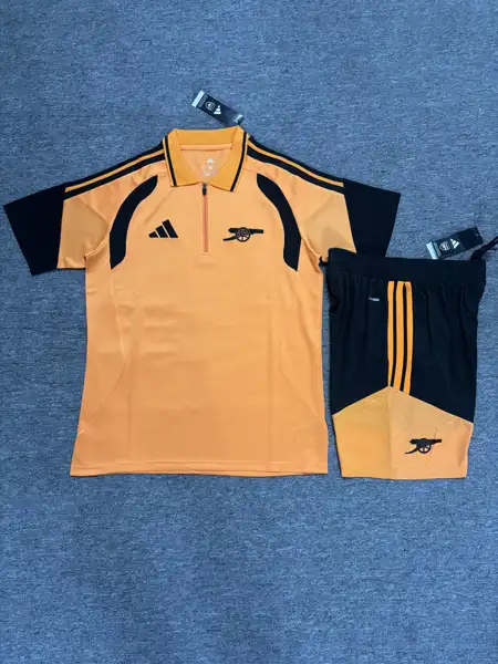 Arsenal Orange Polo Set — 2026/27