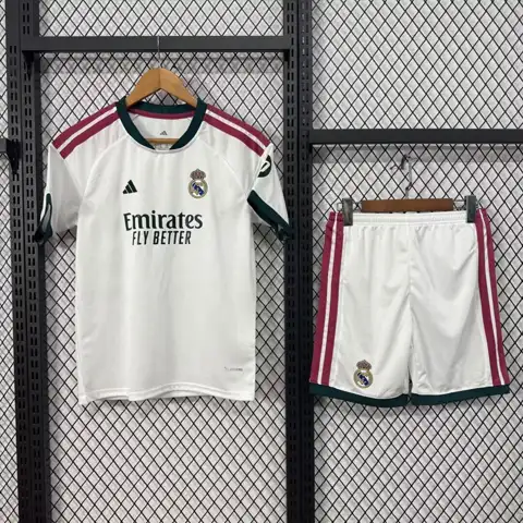 Real Madrid Home Kids Kit — 2026/27