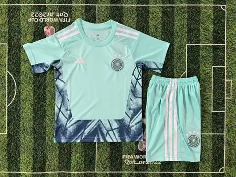Germany Blue Goalkeeper Children's Kit 26_ — 2026/27