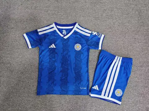 Leicester City home kid kits — 2026/27