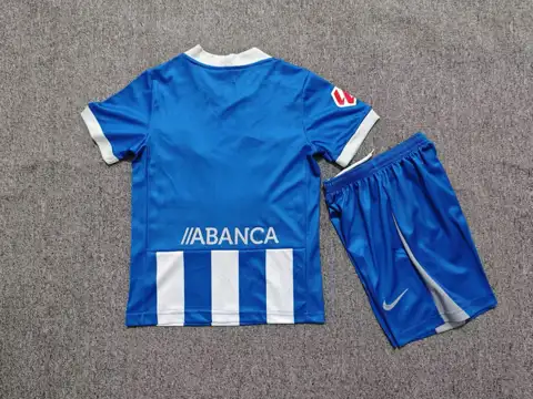 Deportivo La Coruna home children's kit 26 — 2026/27