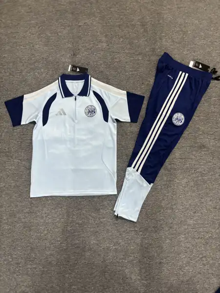 Ajax sky blue polo shirt and pants set S-3 — 2026/27