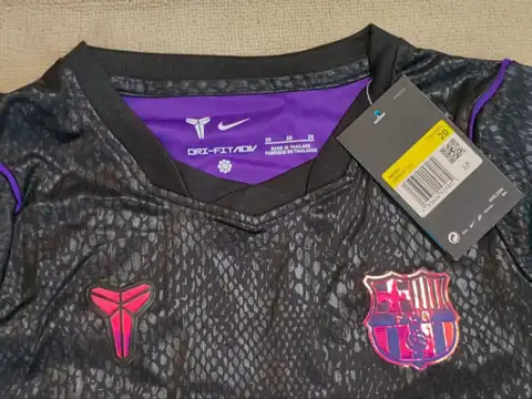 Barcelona away kid kits — 2026/27