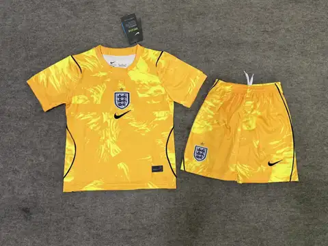 England orange goalkeeper kid kits — 2026/27