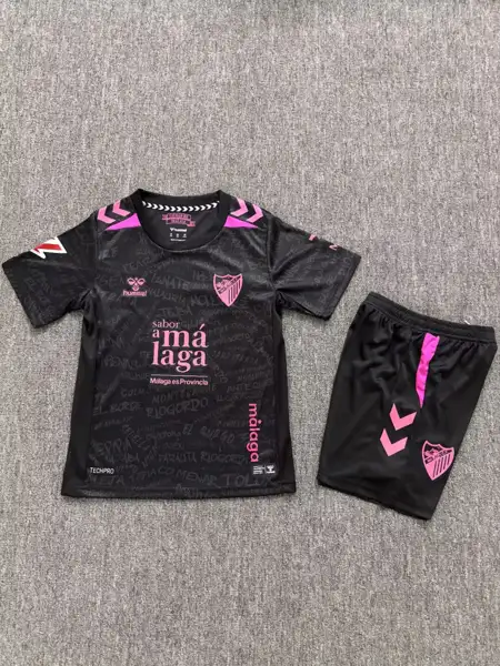 Malaga third away children's kit — 2026/27