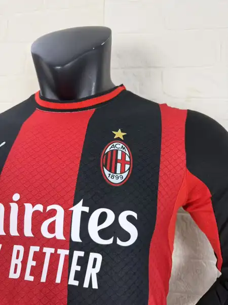 AC milan home long sleeves player version — 2026/27