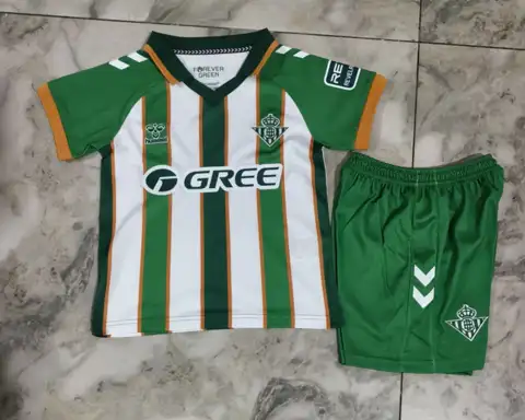 Betis 3 away children's kit — 2026/27