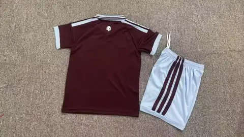 Aston Villa Home Kids Kit — 2026/27