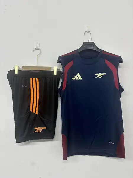 Arsenal Blue Tank Top Training Suit — 2026/27