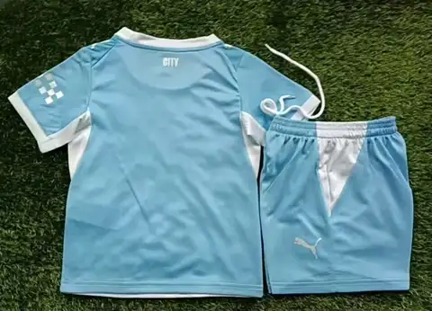 Manchester City Home Children's Set — 2026/27