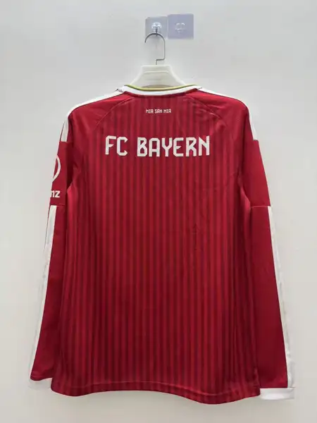 Bayern home long sleeves — 2026/27