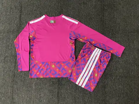 Mexico Goalkeeper Red long sleeves kid kit — 2026/27