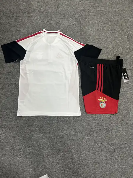 Benfica White Polo Set — 2026/27
