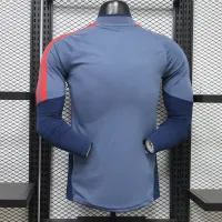 Bayern Munich 26/27 Grey Blue Half Zip Training Set — 3