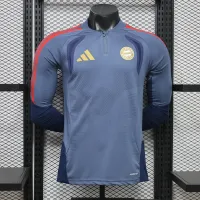 Bayern Munich 26/27 Grey Blue Half Zip Training Set — 1