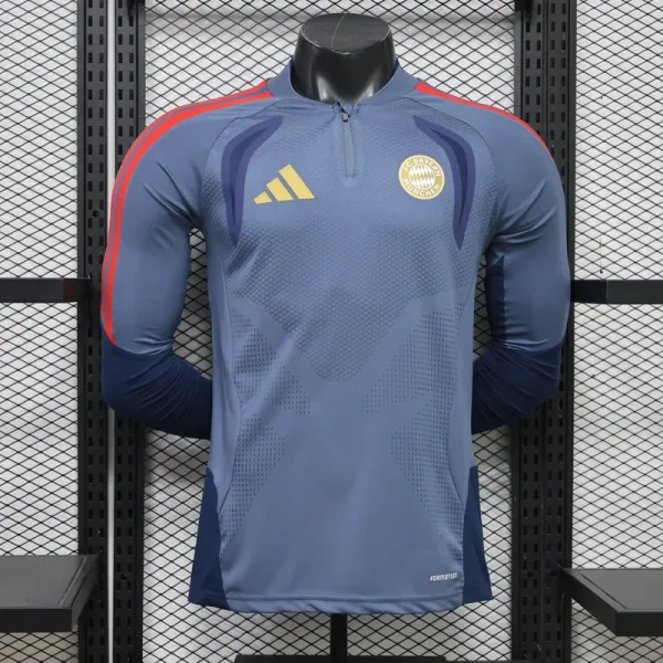 Bayern Munich 26/27 Grey Blue Half Zip Training Set