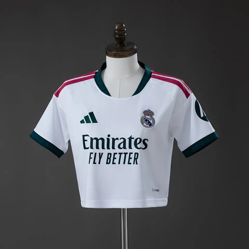 Real Madrid Real Madrid 26/27 Home Women's Crop Jersey 2026/27