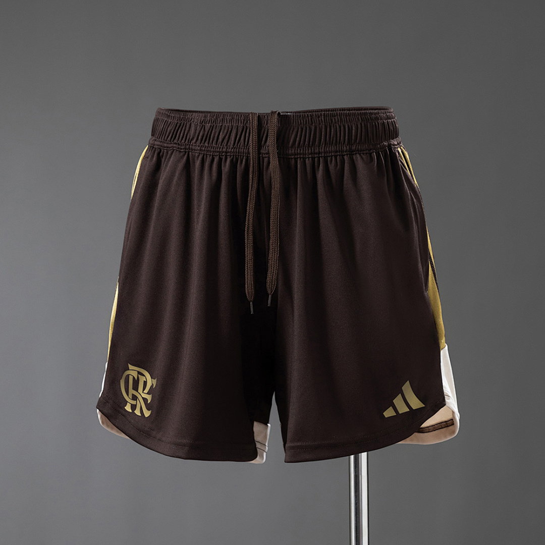 Flamengo Flamengo 26/27 Women's Training Shorts - Brown 2026/27