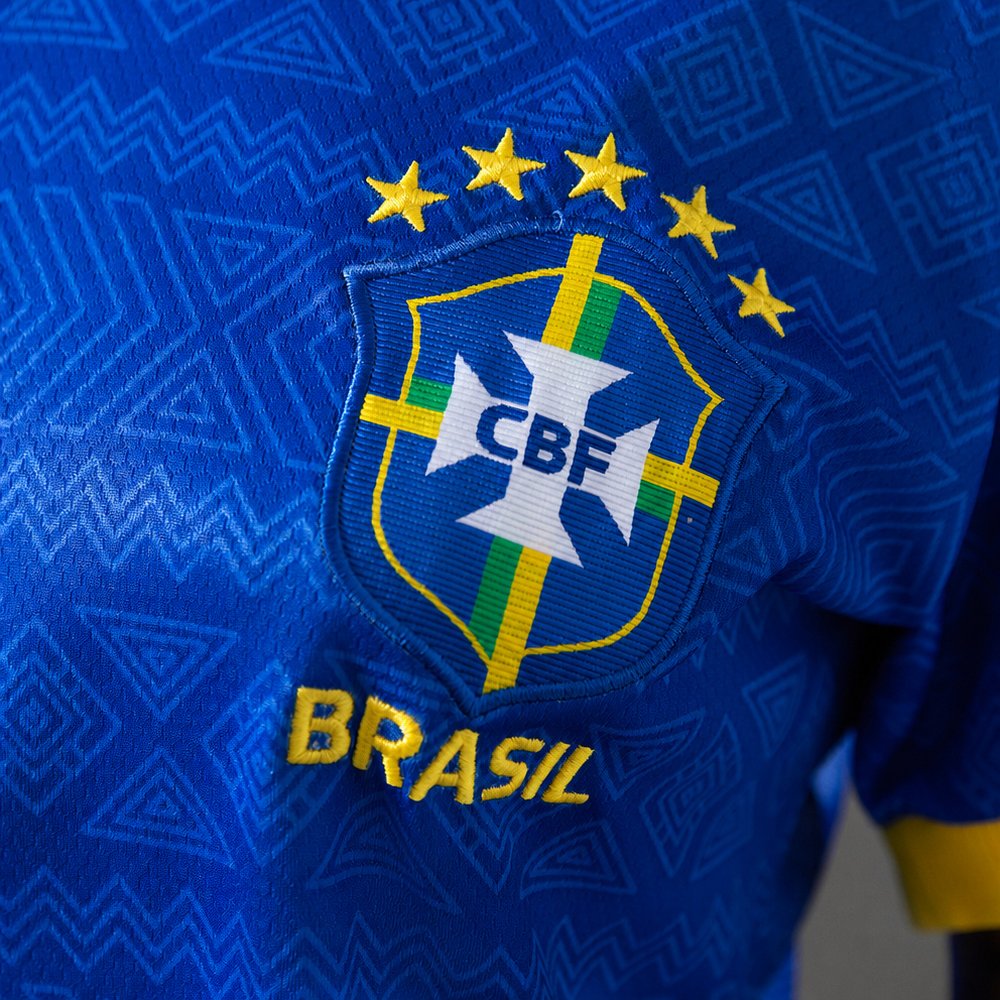 Brazil Brazil 26/27 Women's Special Edition Blue Jersey 2026/27 — 5