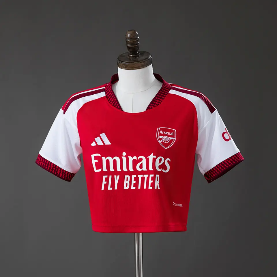 Arsenal Arsenal 26/27 Home Match Women's Crop Jersey 2026/27