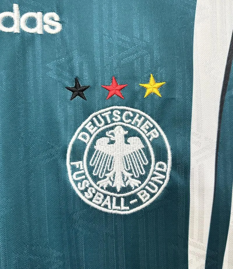 Germany 1996 Retro Soccer Jersey Germany Away 1996 — 6
