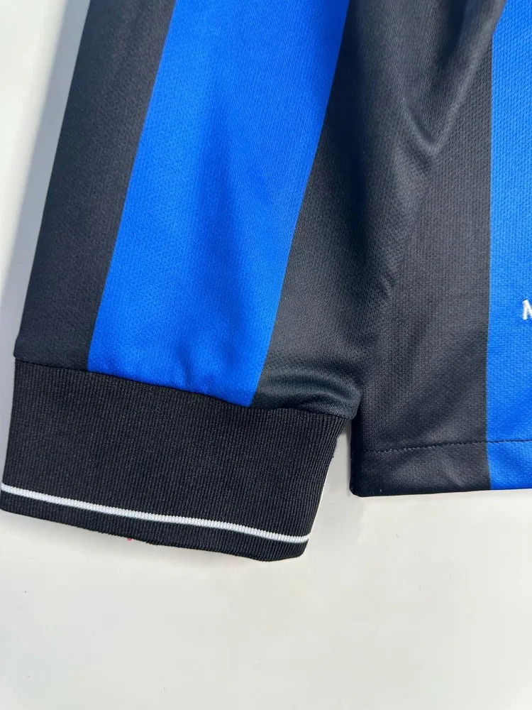 Inter Milan 2009/2010 Retro Long Sleeve Inter Milan Home Football Jersey 2009/2010 — 9
