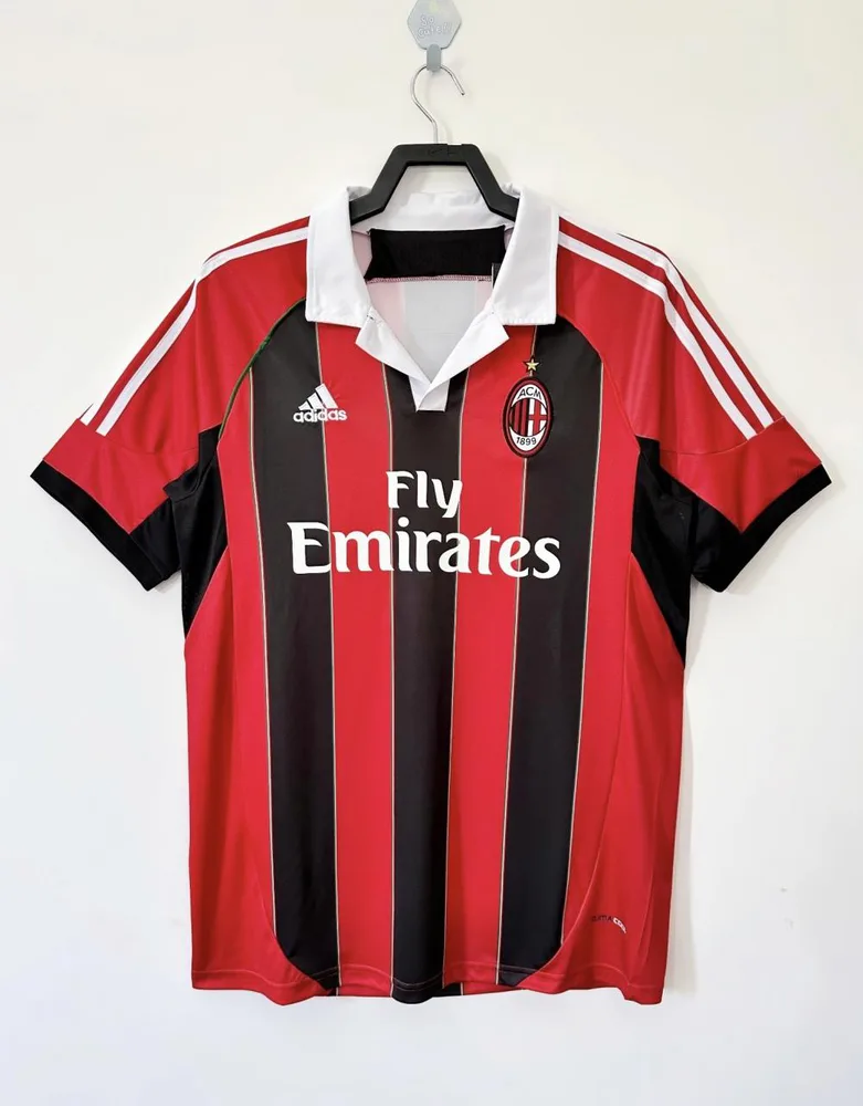 AC Milan 2012/2013 Retro AC Milan Local Camiseta de fútbol 2012/2013