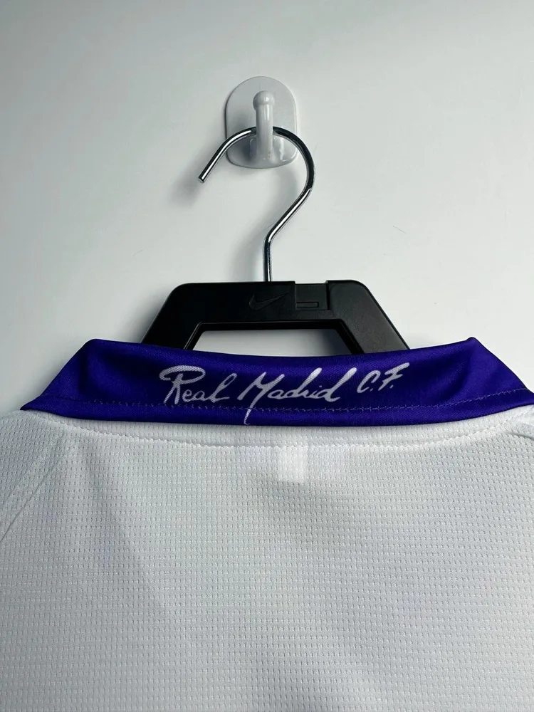 Real Madrid 1997/1998 Retro Real Madrid Home Soccer Jersey 1997/1998 — 4