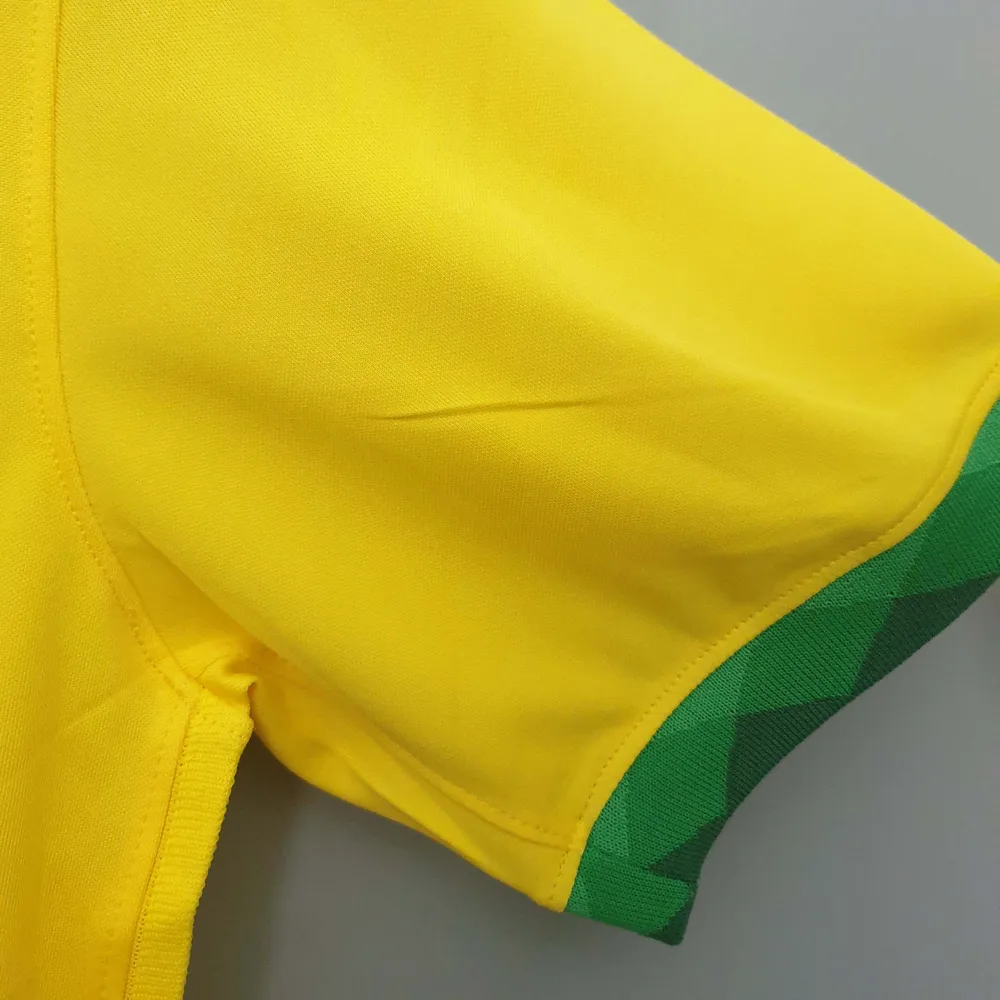 Brazil 2020 Retro Brazil Local Camiseta de fútbol 2020 — 10