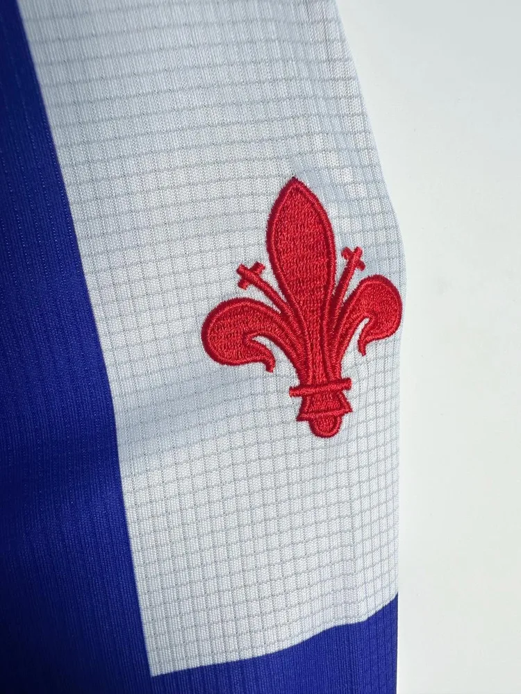 Fiorentina 1998/1999 Retro Long Sleeve Fiorentina Home Soccer Jersey 1998/1999 — 4