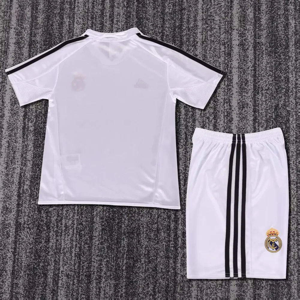 Real Madrid 2004-2005 Retro Real Madrid Local Camiseta de fútbol Talla infantil 2004/2005 — 2