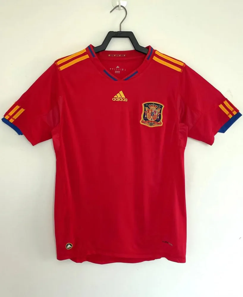 Spain 2010 Retro Spain Local Camiseta de fútbol 2010