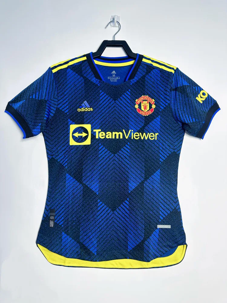 Manchester United 2021-2022 Retro Manchester United Tercera Visitante Camiseta de fútbol 2021/2022