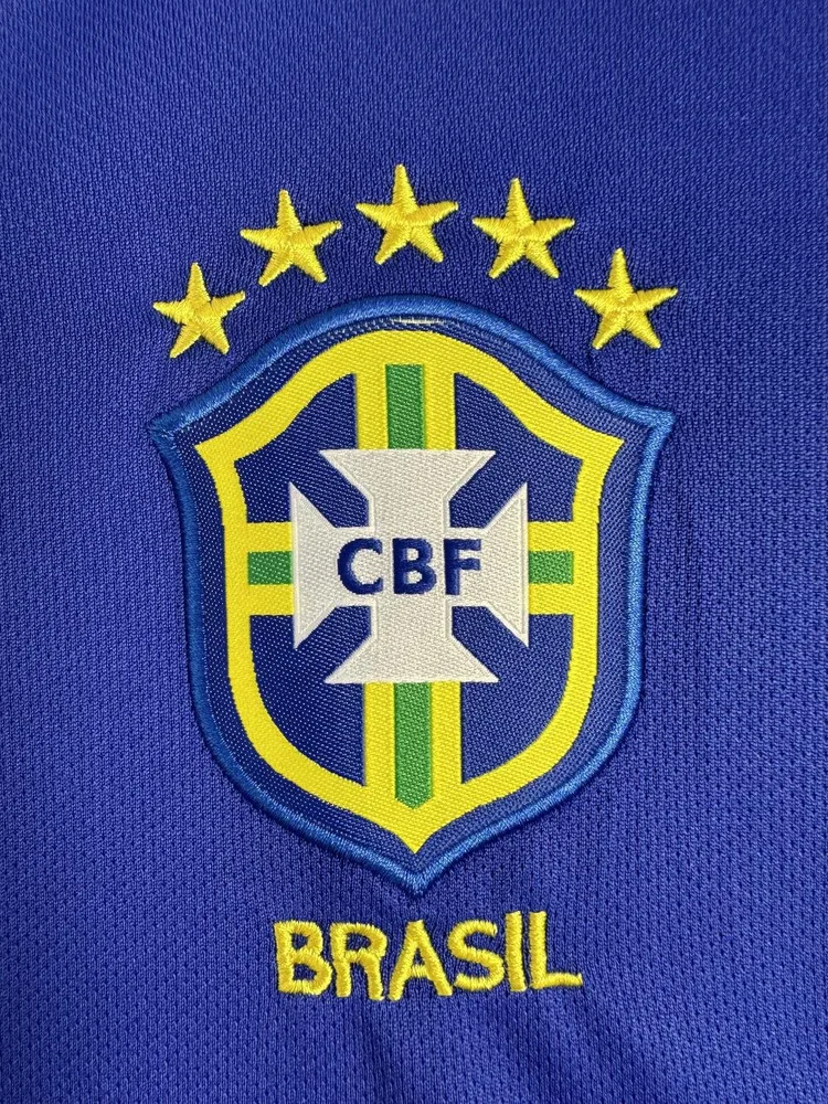 Brazil 2004 Retro Brazil Away Soccer Jersey 2004 — 4