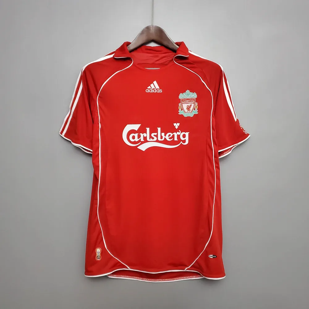 Liverpool 2006/2007 Retro Liverpool Camiseta de fútbol Local 2006/2007