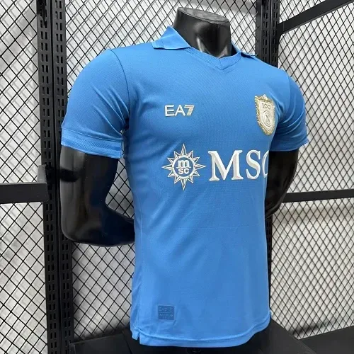 Napoli 2026/2027 Versión jugador Napoli Local Camiseta de fútbol 2026/27 — 3