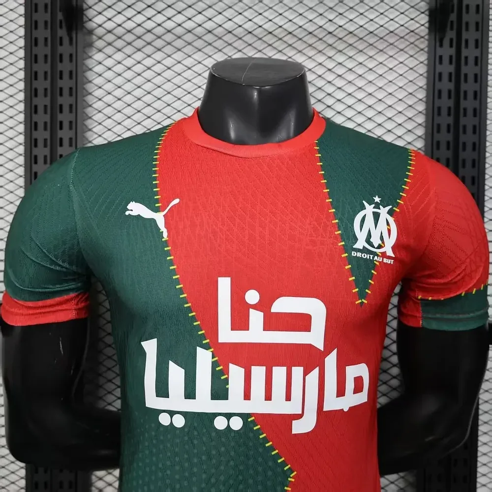 Marseille 2026/2027 Versión jugador Olympique de Marseille Edición especial 01 Camiseta de fútbol 2026/27 — 3
