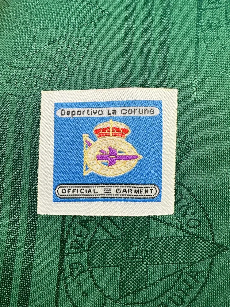 Deportivo 1999-2000 Retro Long Sleeve Deportivo Away Football Shirt 1999/2000 — 5