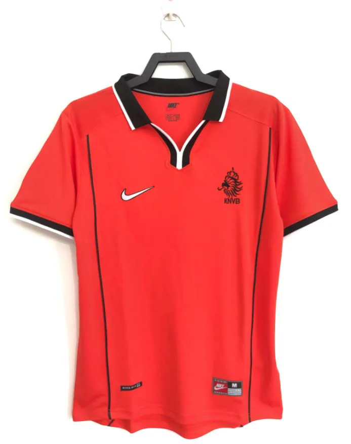 Netherlands 1998 Retro Netherlands Local Camiseta de fútbol 1998